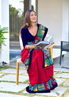 Tew Soft Pure Cotton Printed Fancy Saree Wholesale Clothing Distributors In India